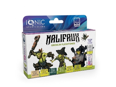 Ionic-0460 Set Malifaux Gremlin Fleshtones - zdjęcie 1