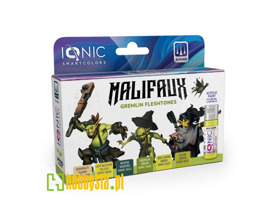 Ionic-0460 Set Malifaux Gremlin Fleshtones - zdjęcie 1