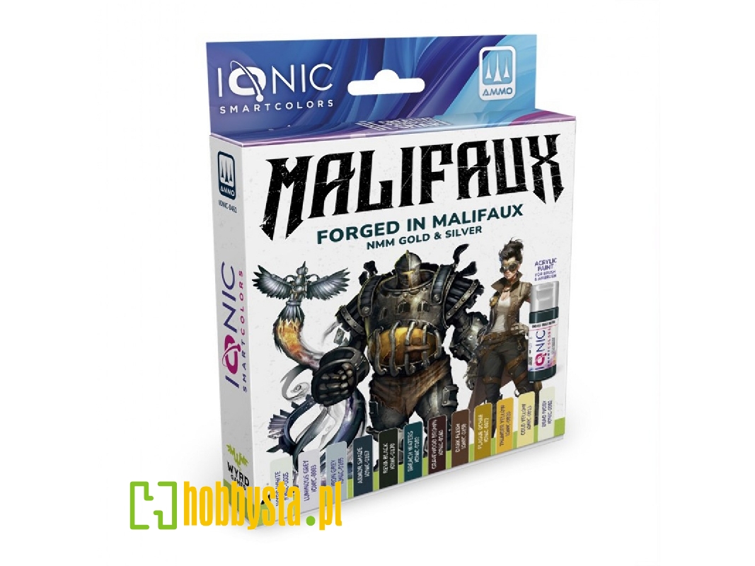 Ionic-0461 Set Malifaux Forged In Malifaux Nmm Gold - zdjęcie 1