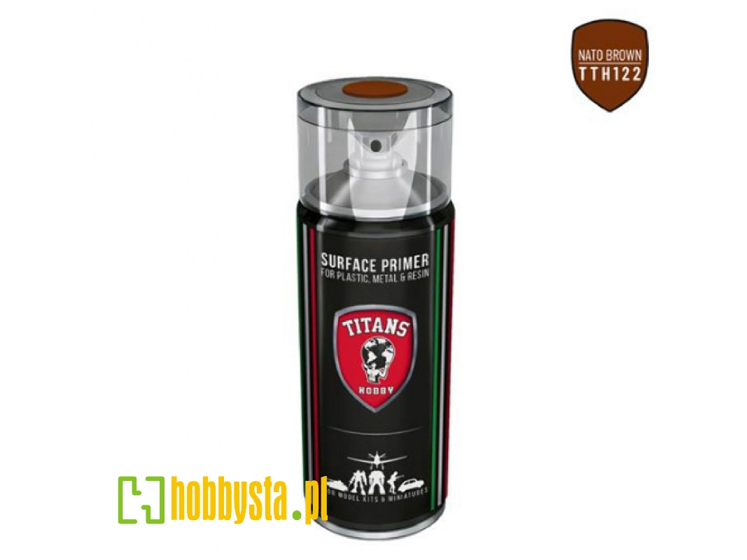 A.Mig Tth122 Nato Brown Matt Primer Spray (Titans Hobby) - zdjęcie 1