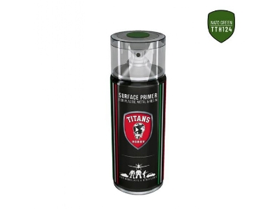 A.Mig Tth124 Nato Green Matt Primer Spray (Titans Hobby) - zdjęcie 1