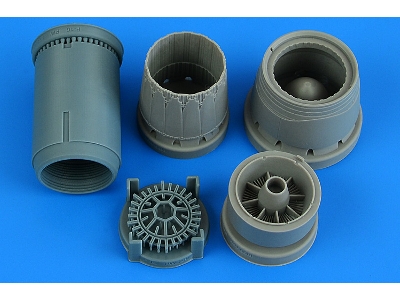 Lockheed Martin F-16 A/B Block 5/10/15 - Pw 200 Exhaust Nozzle (For Kinetic Gold Kits) - zdjęcie 1