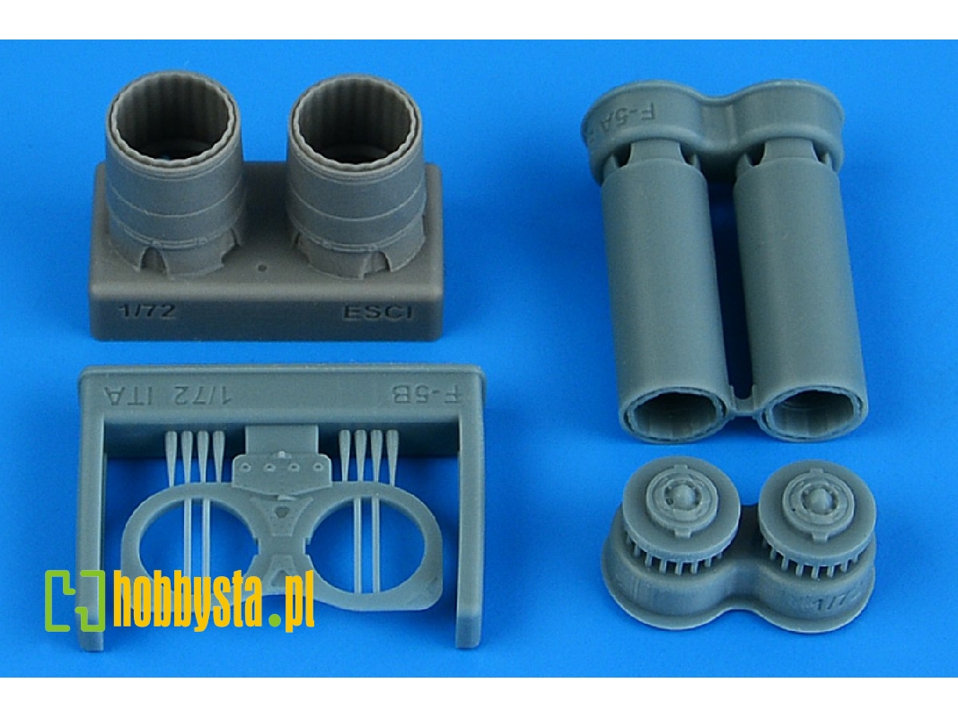 Northrop F-5 B Freedom Fighter - Exhaust Nozzles (For Italeri / Revell And Esci Kits) - zdjęcie 1