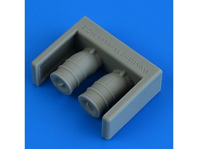 Westland Wessex Hc.2 - Exhaust With F.O.D. Covers (For Airfix Kits) - zdjęcie 1
