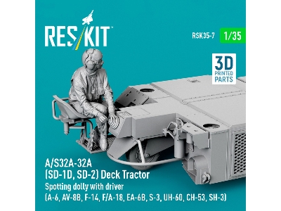A/S32a-32a (Sd-1d, Sd-2) Deck Tractor Spotting Dolly With Driver - zdjęcie 3