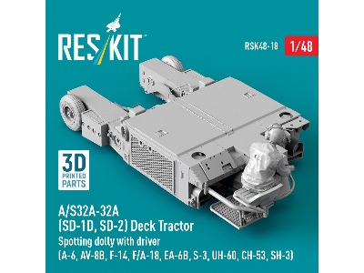 A/S32a-32a (Sd-1d, Sd-2) Deck Tractor Spotting Dolly With Driver - zdjęcie 2