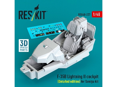 Lockheed Martin ​f-35b Lightning Ii - Cockpit Detailed Edition (For Tamiya Kits / 3d-printed) - zdjęcie 1