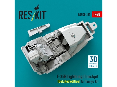 Lockheed Martin ​f-35b Lightning Ii - Cockpit Detailed Edition (For Tamiya Kits / 3d-printed) - zdjęcie 2