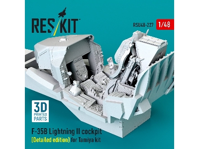 Lockheed Martin ​f-35b Lightning Ii - Cockpit Detailed Edition (For Tamiya Kits / 3d-printed) - zdjęcie 3
