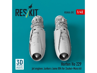 Horten Ho 229 - Jet Engines Junkers Jumo 004 (For Zoukei Mura Kits / 3d-printed) - zdjęcie 3