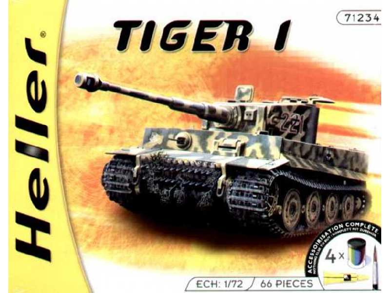 Tiger I + farby, klej, pędzelek - zdjęcie 1 Tiger I + farby, klej, pędzelek - zdjęcie 1