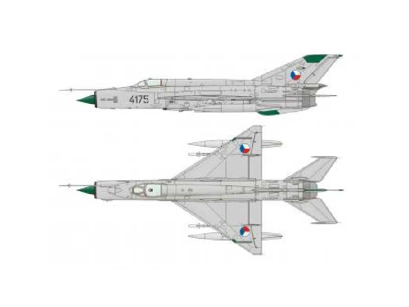  MiG-21MFN 1/144 - zestaw 2 modele - zdjęcie 1