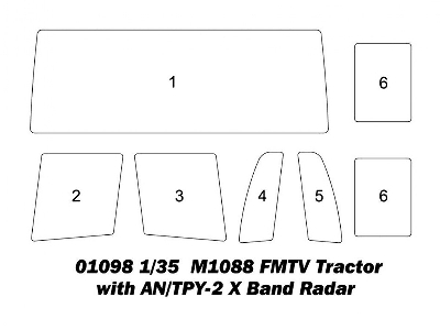 M1088 Fmtv Tractor With An/Tpy-2 X Band Radar - zdjęcie 4