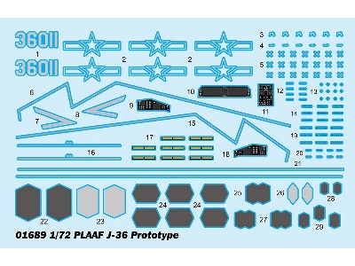 Chengdu J-36 - Plaaf Protoype - zdjęcie 13