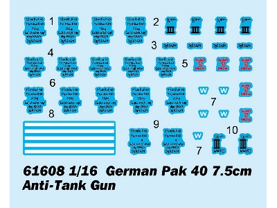 German Pak 40 7.5cm Anti-tank Gun - zdjęcie 7