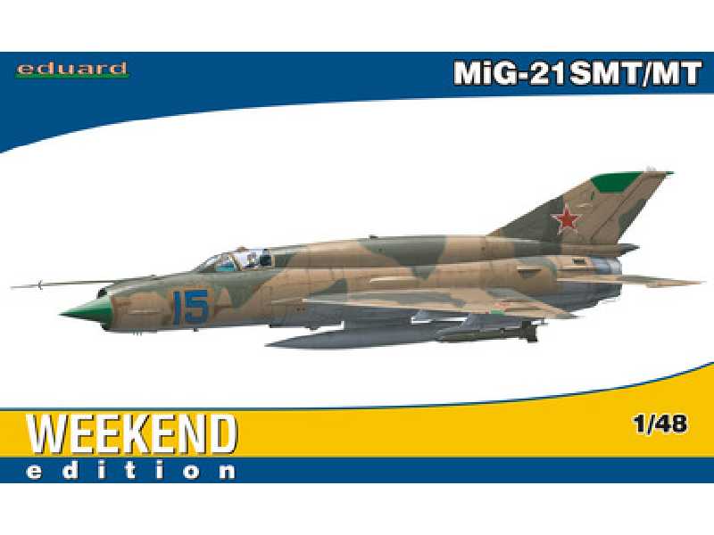 MiG-21SMT 1/48 - samolot - zdjęcie 1 MiG-21SMT 1/48 - samolot - zdjęcie 1