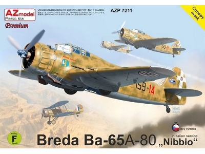 Breda Ba-65 A-80 Nibbio - In Italian Service (Premium Edition) - zdjęcie 1