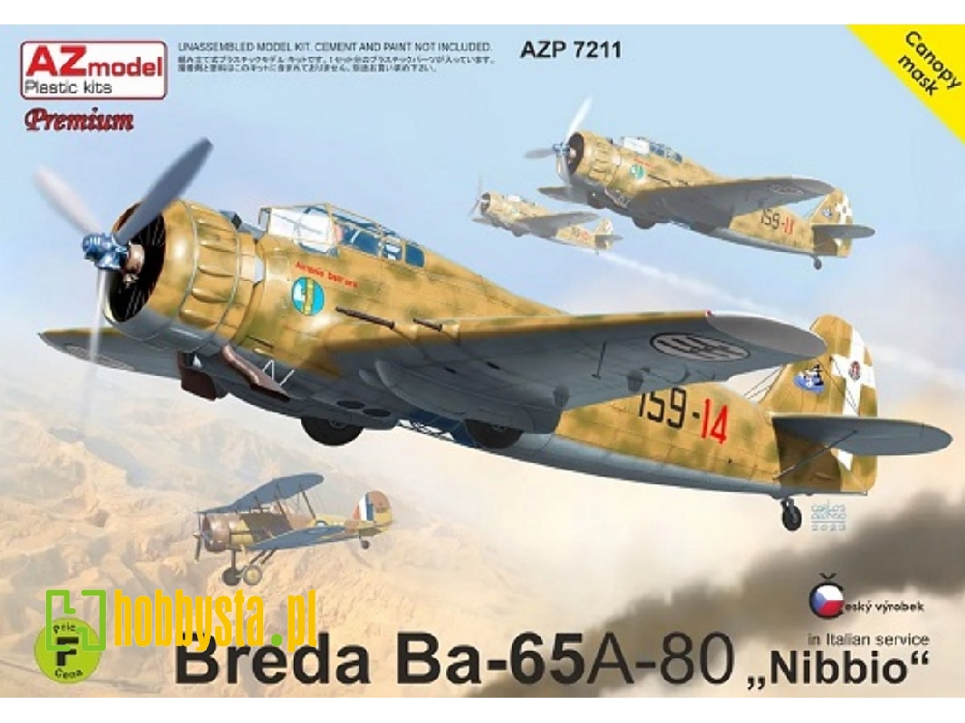 Breda Ba-65 A-80 Nibbio - In Italian Service (Premium Edition) - zdjęcie 1