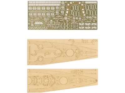 Bismarck Detail set for Trumpeter  03702 1/200 - zdjęcie 3