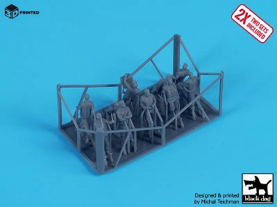Airport Ground Staff (20 Figures / 3d-printed) - zdjęcie 6