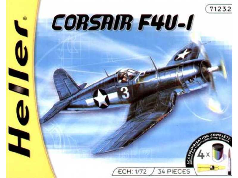 CORSAIR F4UI + farby, klej, pędzelek - zdjęcie 1