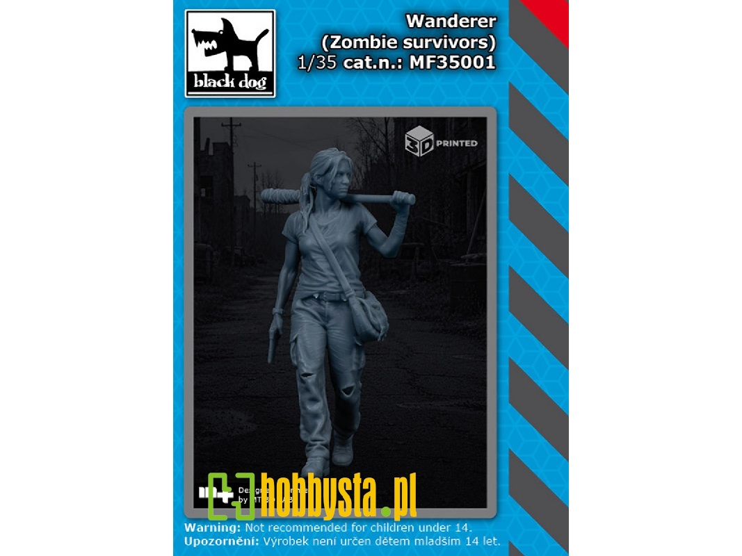 Wanderer - Zombie Survivors (1 Figure / 3d-printed) - zdjęcie 1
