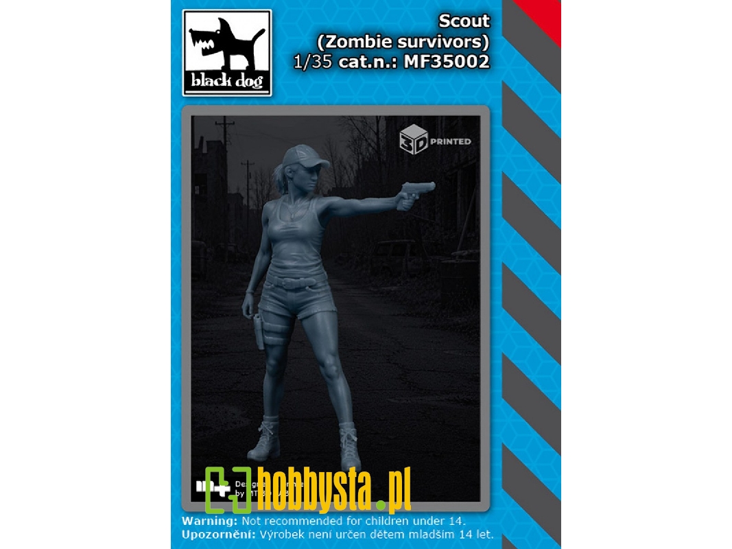 Scout - Zombie Survivors (1 Figure / 3d-printed) - zdjęcie 1