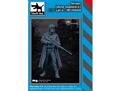 Sniper- Zone  Explorers (1 Figure / 3d-printed) - zdjęcie 1