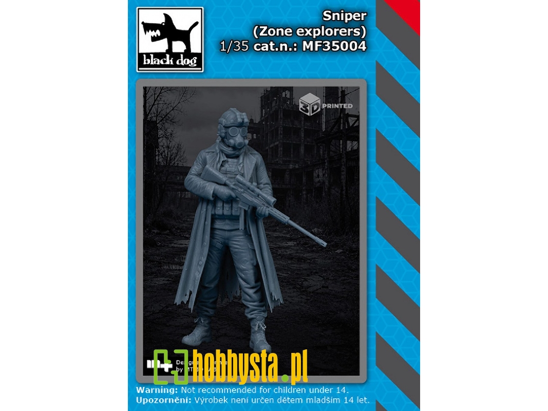 Sniper- Zone  Explorers (1 Figure / 3d-printed) - zdjęcie 1