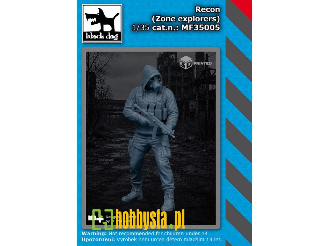 Recon - Zone Explorers (1 Figure / 3d-printed) - zdjęcie 1