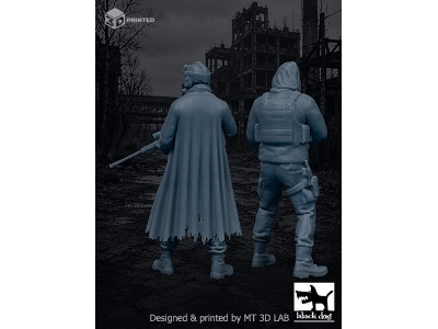 Sniper And Recon - Zone Explorers (2 Figures / 3d-printed) - zdjęcie 3