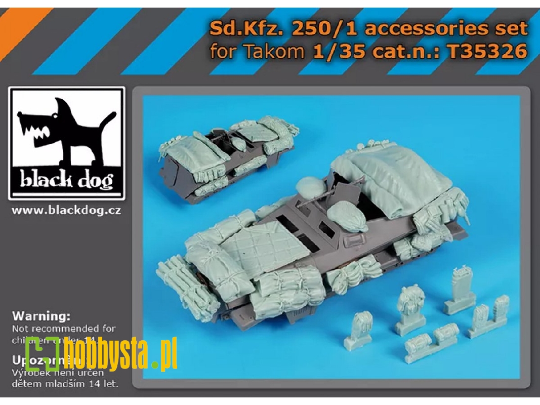 Sd.Kfz. 250/1 - Accessories Set (For Takom Kits) - zdjęcie 1