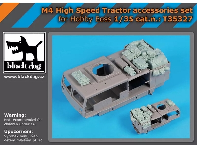 M4 High Speed Tractor - Accessories Set (For Hobby Boss Kits) - zdjęcie 1