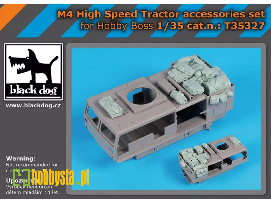 M4 High Speed Tractor - Accessories Set (For Hobby Boss Kits) - zdjęcie 1