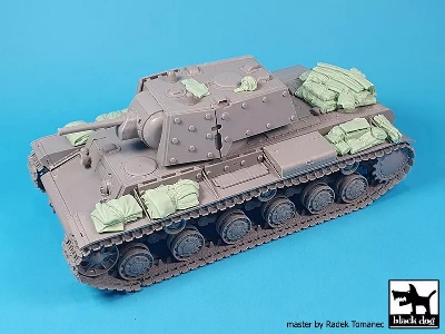 Russian Kv-1 Ehkranami - Accessories Set (For Trumpeter Kits) - zdjęcie 2