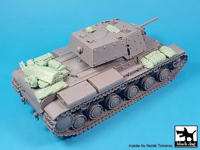 Russian Kv-1 Ehkranami - Accessories Set (For Trumpeter Kits) - zdjęcie 3