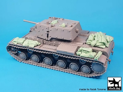 Russian Kv-1 Ehkranami - Accessories Set (For Trumpeter Kits) - zdjęcie 5