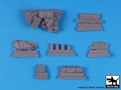 Panhard 178 Amd-35 - Accessories Set (For Icm Kits) - zdjęcie 7