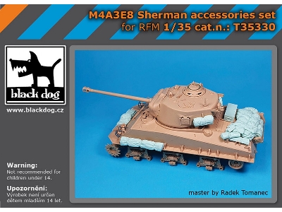 M4a3e8 Sherman - Accessories Set (For Rye Field Model Kits) - zdjęcie 1
