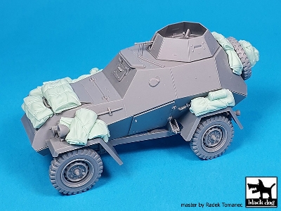 Ba-64b (R) German Army - Accessories Set (For Lanmo Models Kits) - zdjęcie 4