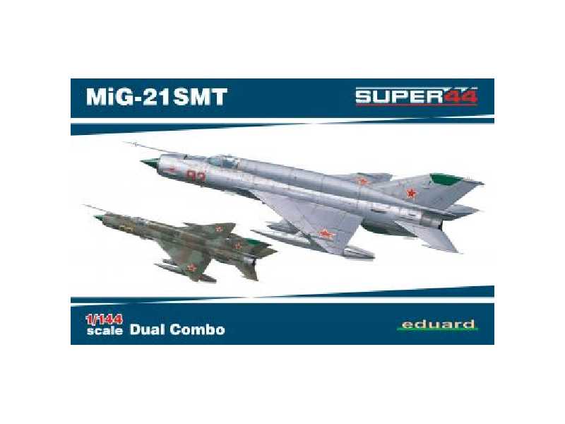 MiG-21SMT DUAL COMBO 1/144 - zestaw 2 modele - zdjęcie 1 MiG-21SMT DUAL COMBO 1/144 - zestaw 2 modele - zdjęcie 1