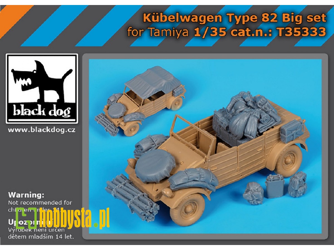 Kubelwagen Type 82 - Big Set (For Tamiya Kits) - zdjęcie 1