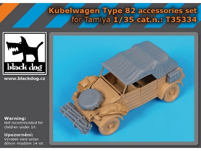 Kubelwagen Type 82 - Accessories Set (For Tamiya Kits) - zdjęcie 1