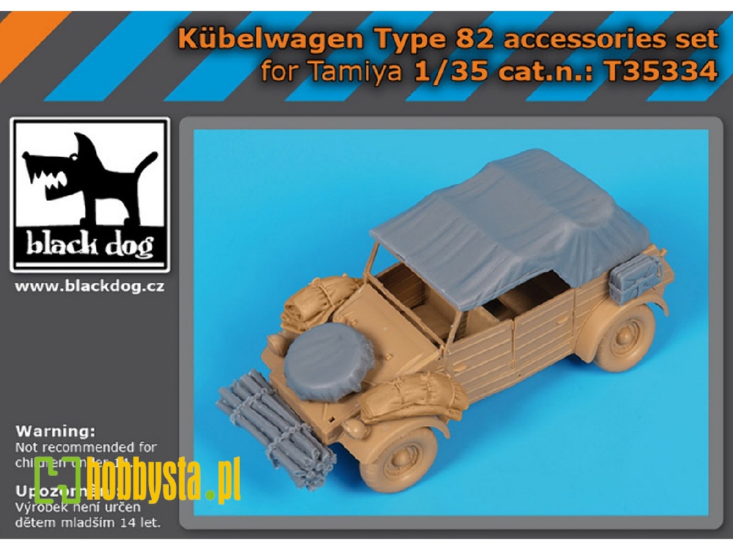 Kubelwagen Type 82 - Accessories Set (For Tamiya Kits) - zdjęcie 1