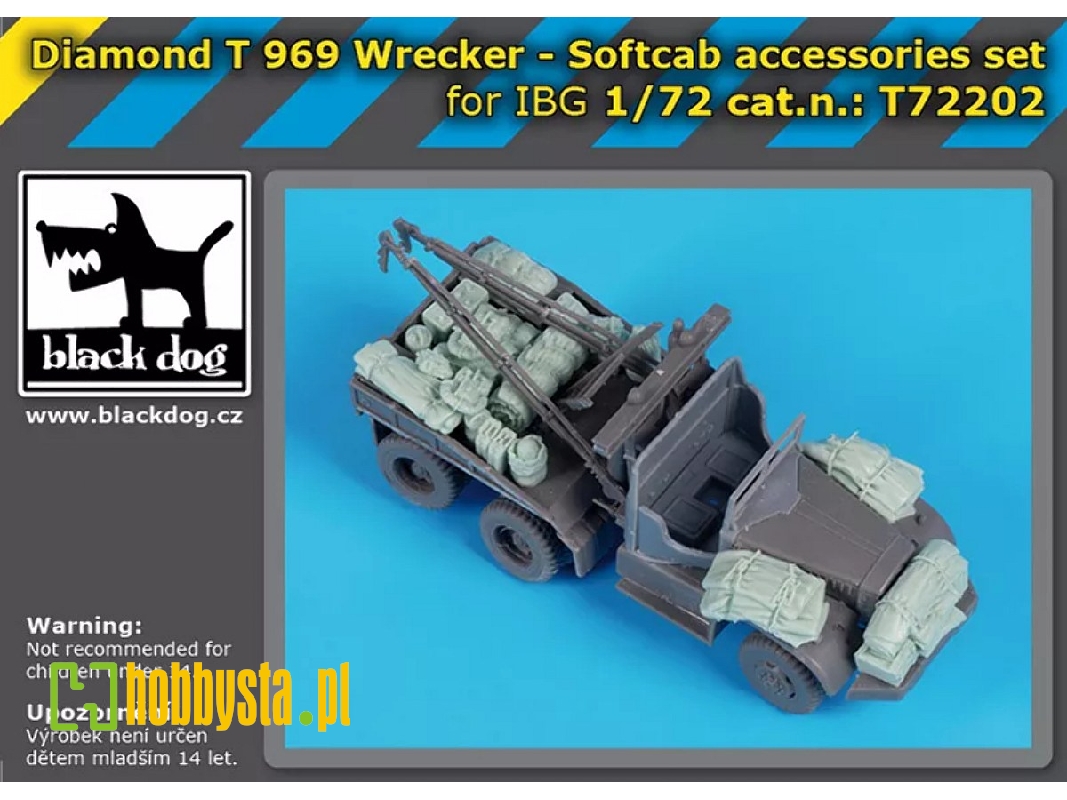 Diamond T 969 Wrecker Softcab - Accessories Set (For Ibg Kits) - zdjęcie 1