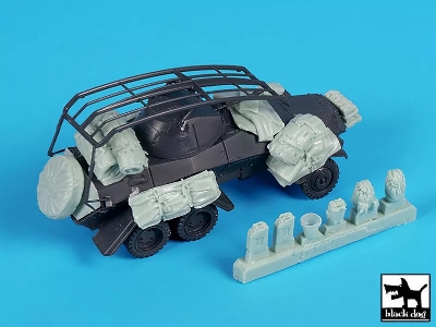 Sd.Kfz. 232 (6 Rad)- Accessories Set (For Italeri Kits) - zdjęcie 4