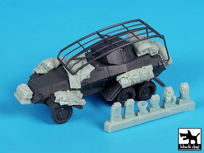 Sd.Kfz. 232 (6 Rad)- Accessories Set (For Italeri Kits) - zdjęcie 5