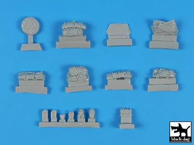 Sd.Kfz. 232 (6 Rad)- Accessories Set (For Italeri Kits) - zdjęcie 6
