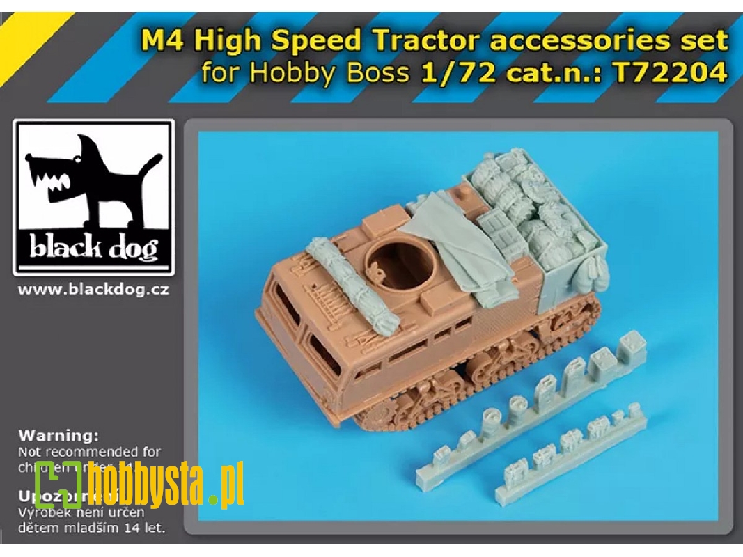 M4 High Speed Tractor - Accessories Set (For Hobby Boss Kits) - zdjęcie 1