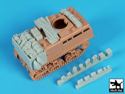 M4 High Speed Tractor - Accessories Set (For Hobby Boss Kits) - zdjęcie 3